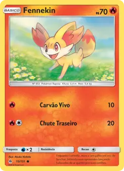 Fennekin – Carta Pokémon TCG