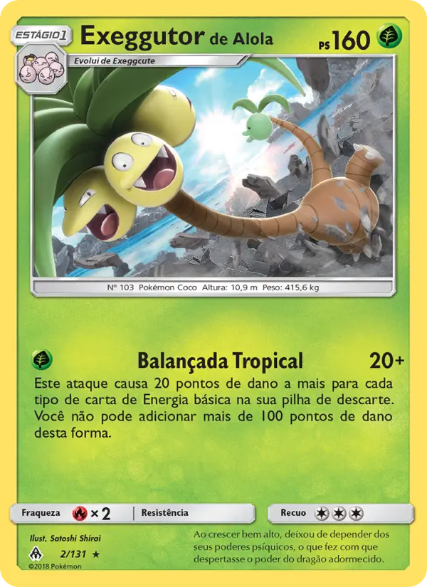 Exeggutor de Alola – Pokémon TCG