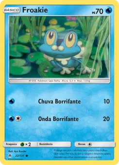 Froakie – Carta Pokémon TCG