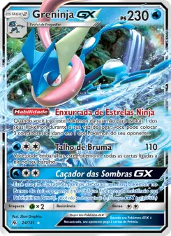 Greninja GX – Carta Pokémon TCG