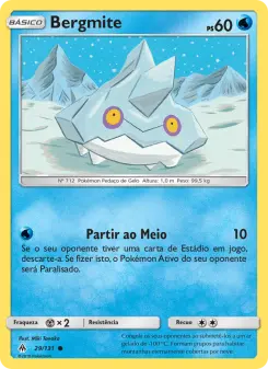 Bergmite – Carta Pokémon TCG