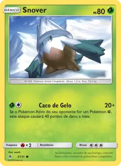 Snover – Carta Pokémon TCG