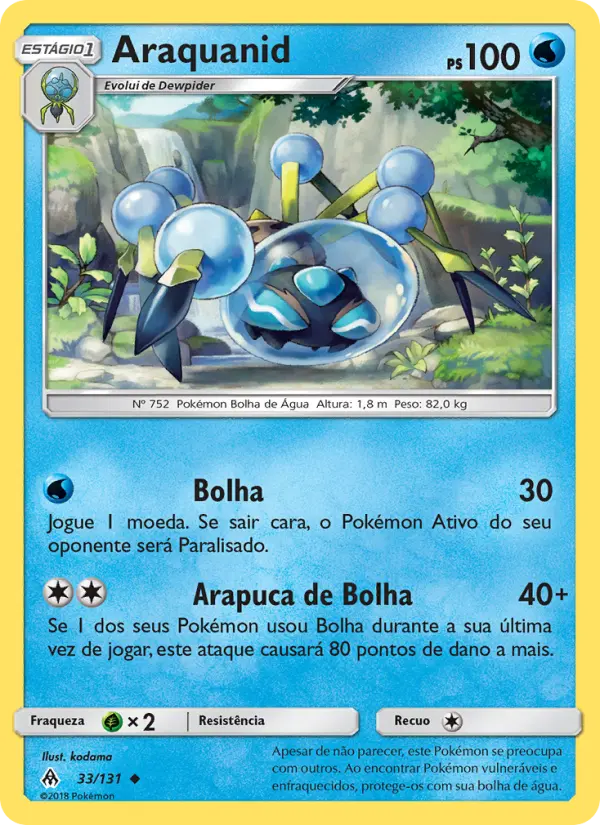 Araquanid – Pokémon TCG