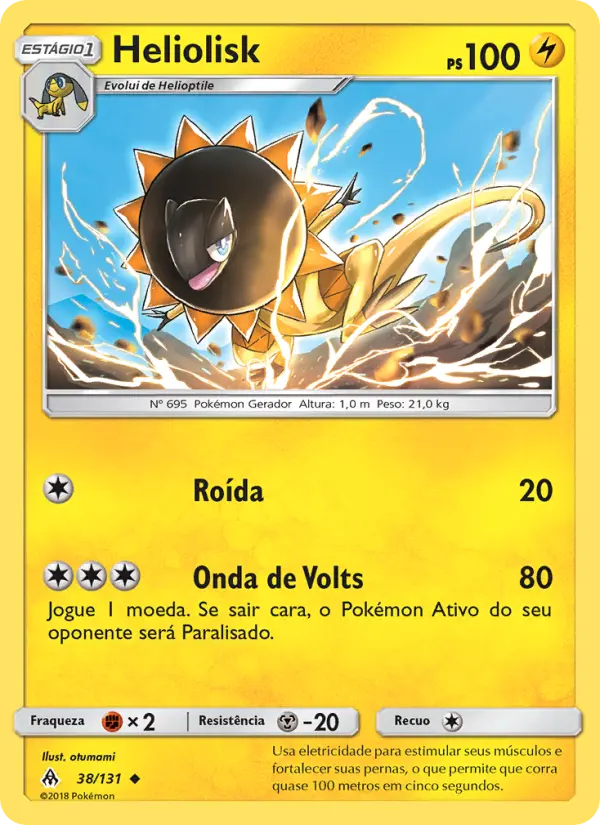 Heliolisk – Pokémon TCG