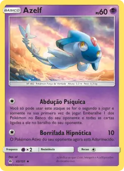 Azelf – Carta Pokémon TCG