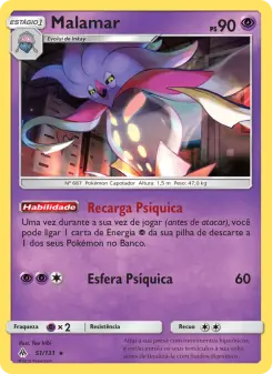 Malamar – Carta Pokémon TCG