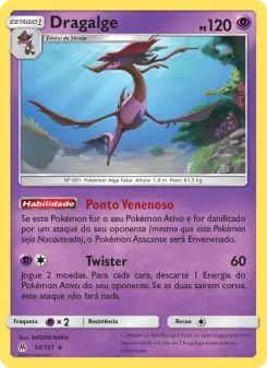 Dragalge – Carta Pokémon TCG