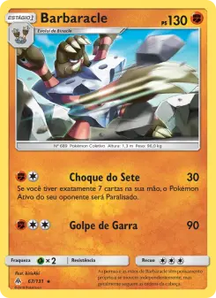 Barbaracle – Carta Pokémon TCG