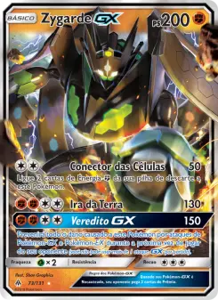 Zygarde GX – Carta Pokémon TCG