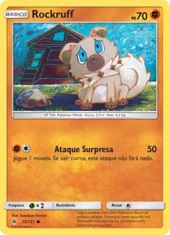 Rockruff – Carta Pokémon TCG