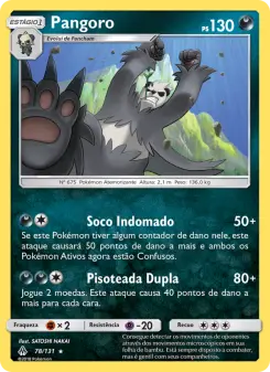 Pangoro – Carta Pokémon TCG