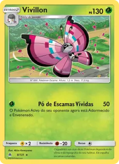 Vivillon – Carta Pokémon TCG