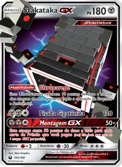 Stakataka GX – Carta Pokémon TCG