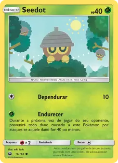 Seedot – Carta Pokémon TCG