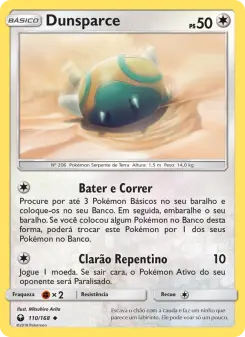 Dunsparce – Carta Pokémon TCG