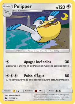 Pelipper – Carta Pokémon TCG