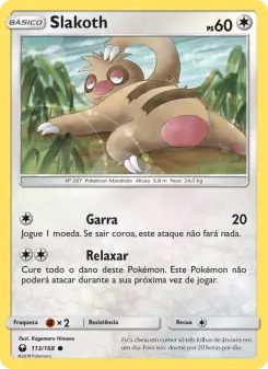 Slakoth – Carta Pokémon TCG