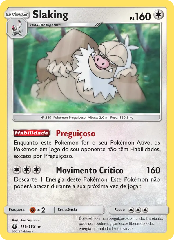 Slaking – Pokémon TCG