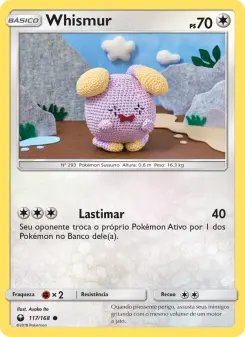 Whismur – Carta Pokémon TCG
