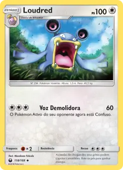 Loudred – Carta Pokémon TCG