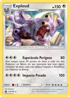 Exploud – Carta Pokémon TCG