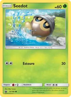 Seedot – Carta Pokémon TCG