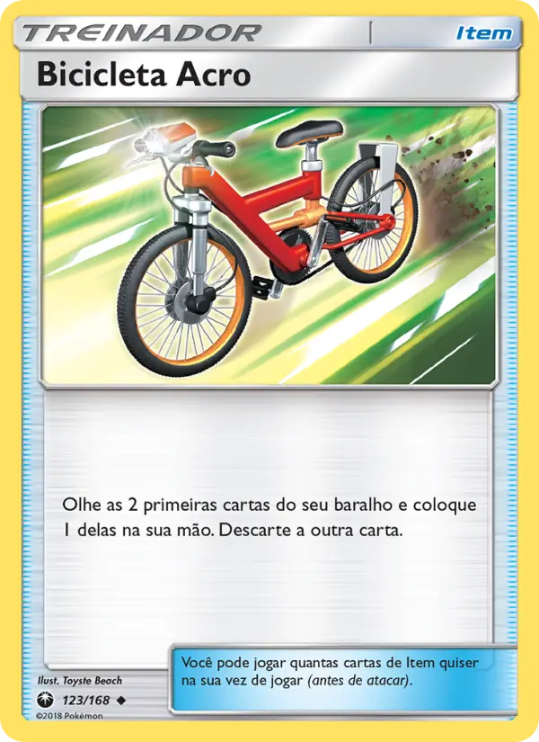 Bicicleta Acro – Pokémon TCG