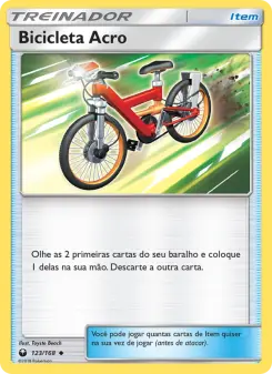 Bicicleta Acro – Carta Pokémon TCG