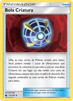Bola Criatura – Carta Pokémon TCG