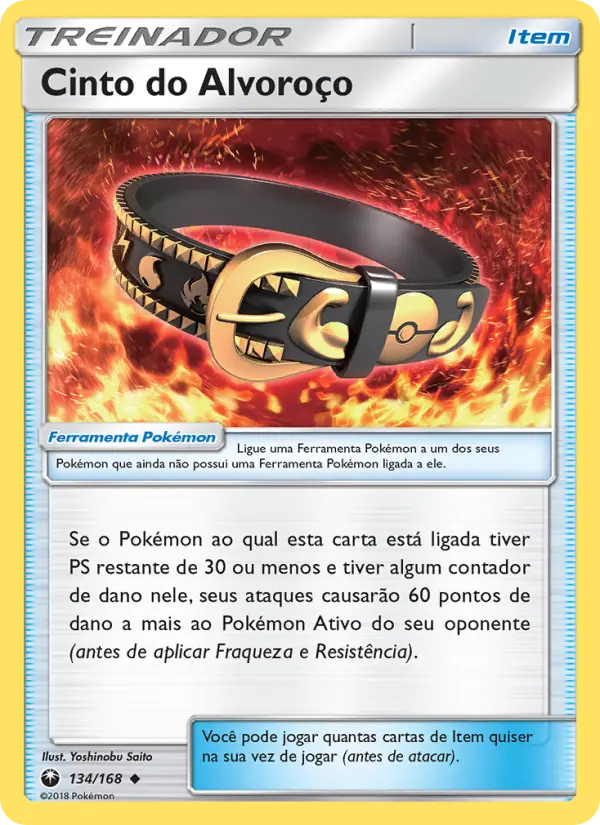 Cinto do Alvoroço – Pokémon TCG