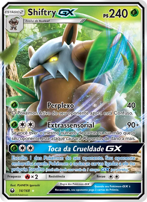 Shiftry GX – Pokémon TCG