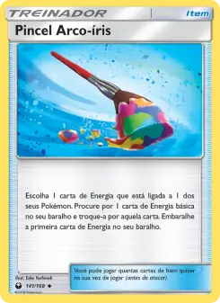 Pincel Arco-íris – Carta Pokémon TCG