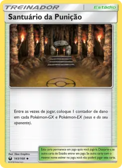 Santuário da Punição – Carta Pokémon TCG