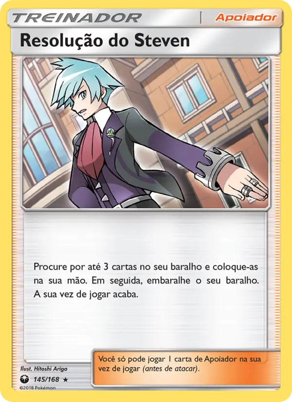 Resolução do Steven – Pokémon TCG