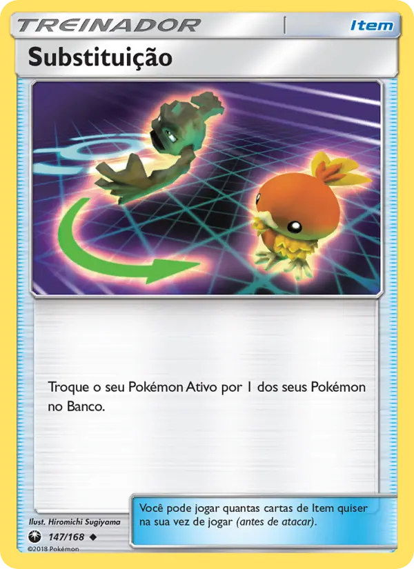 Substituição – Pokémon TCG