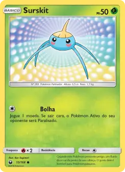 Surskit – Carta Pokémon TCG