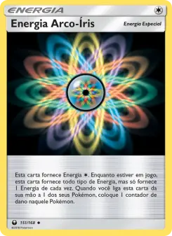 Energia Arco-Íris – Carta Pokémon TCG