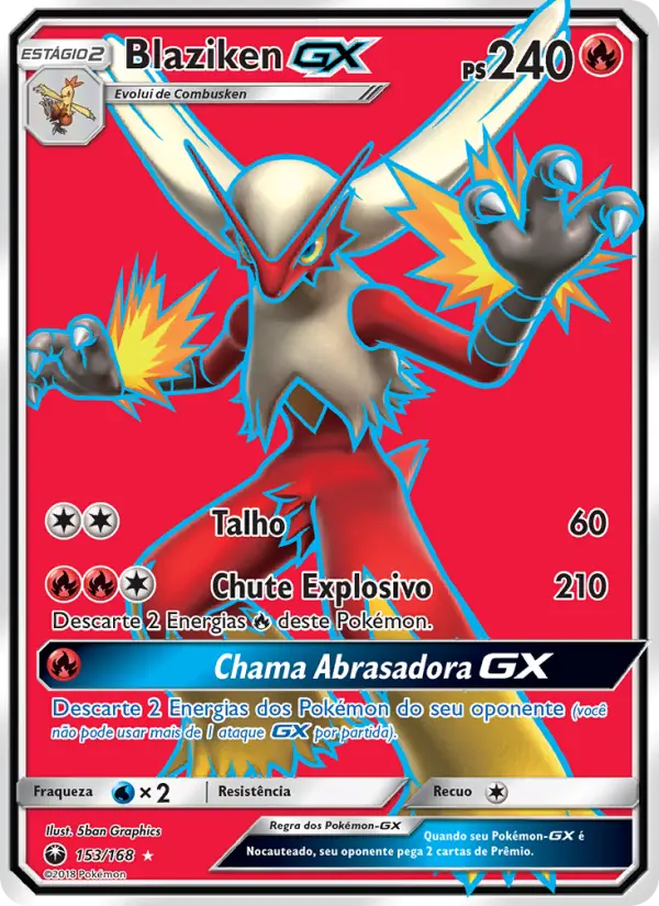 Blaziken GX – Pokémon TCG