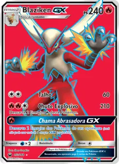 Blaziken GX – Carta Pokémon TCG