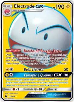 Electrode GX – Carta Pokémon TCG