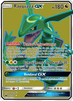 Rayquaza GX – Carta Pokémon TCG