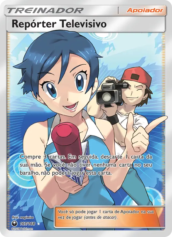 Repórter Televisivo – Pokémon TCG