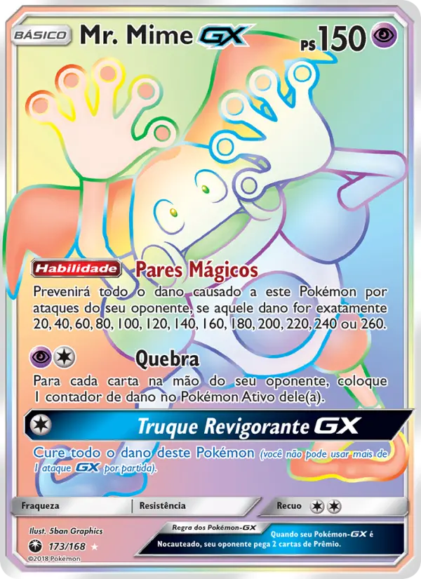 Mr. Mime GX – Pokémon TCG
