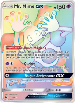 Mr. Mime GX – Carta Pokémon TCG