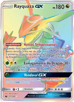 Rayquaza GX – Carta Pokémon TCG