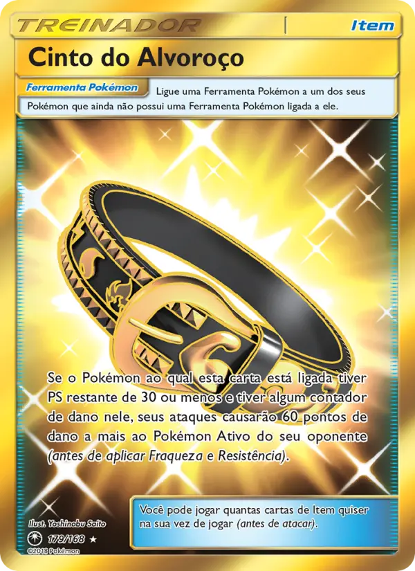 Cinto do Alvoroço – Pokémon TCG