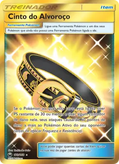 Cinto do Alvoroço – Carta Pokémon TCG