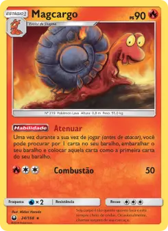 Magcargo – Carta Pokémon TCG