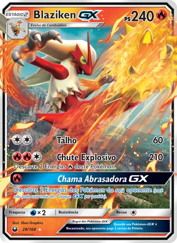 Blaziken GX – Pokémon TCG