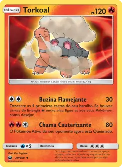 Torkoal – Carta Pokémon TCG